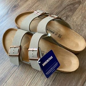 NWT Birkenstocks color Stone